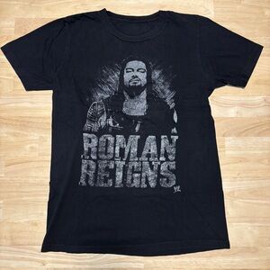 Black Roman Reigns Graphic Tee